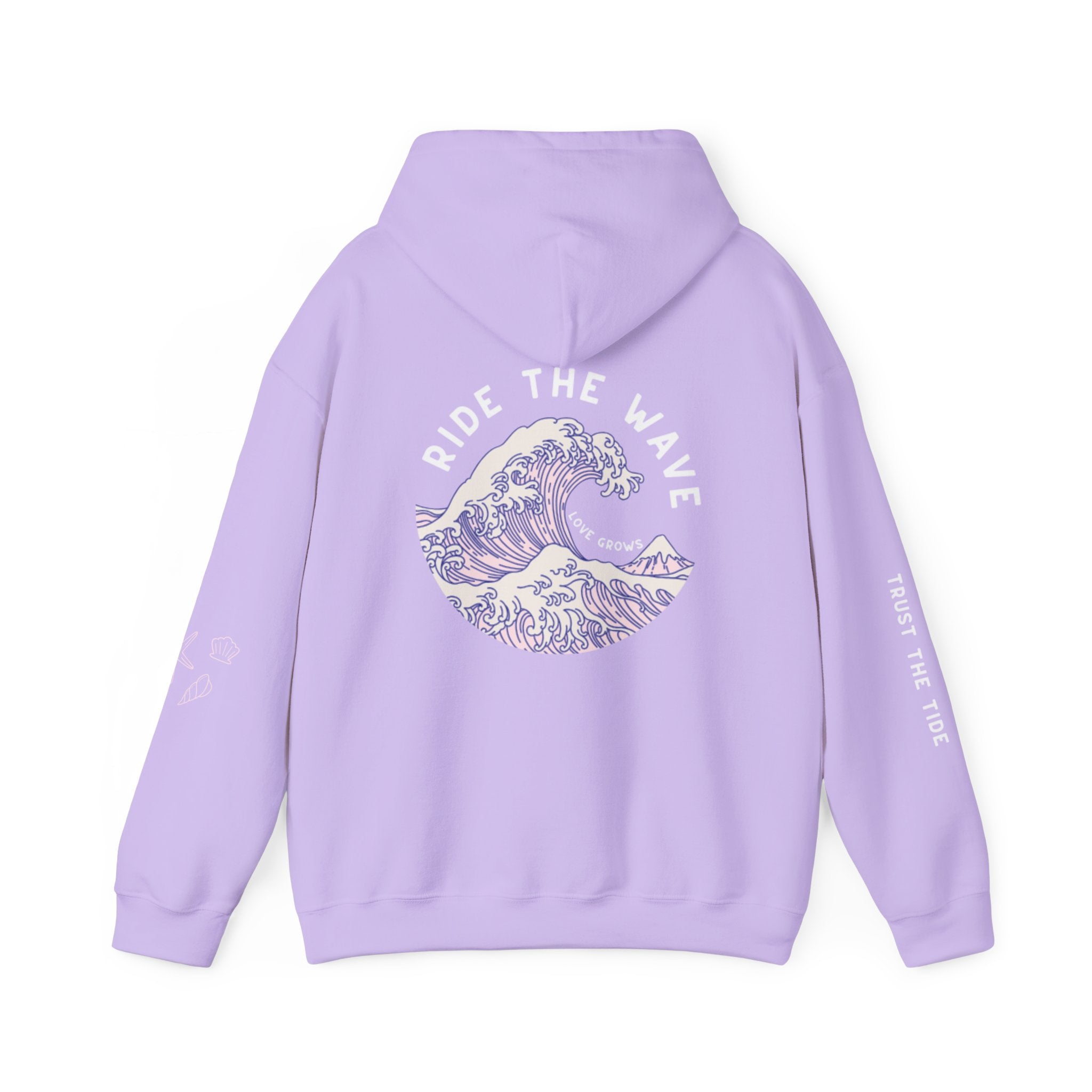 ride the wave oversized hoodie