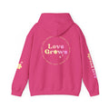 spread love oversized hoodie