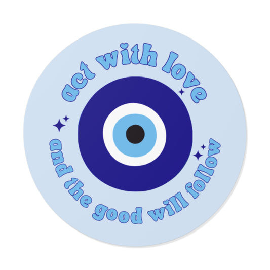 act with love sticker