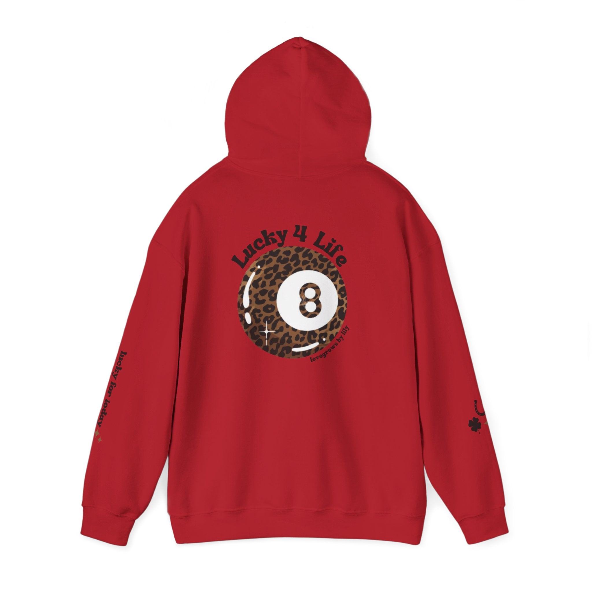 lucky 4 life oversized hoodie