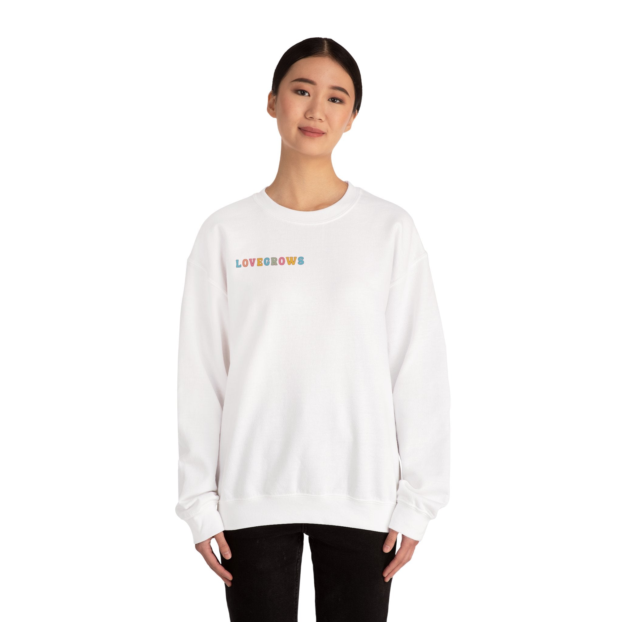 gratitude oversized crewneck