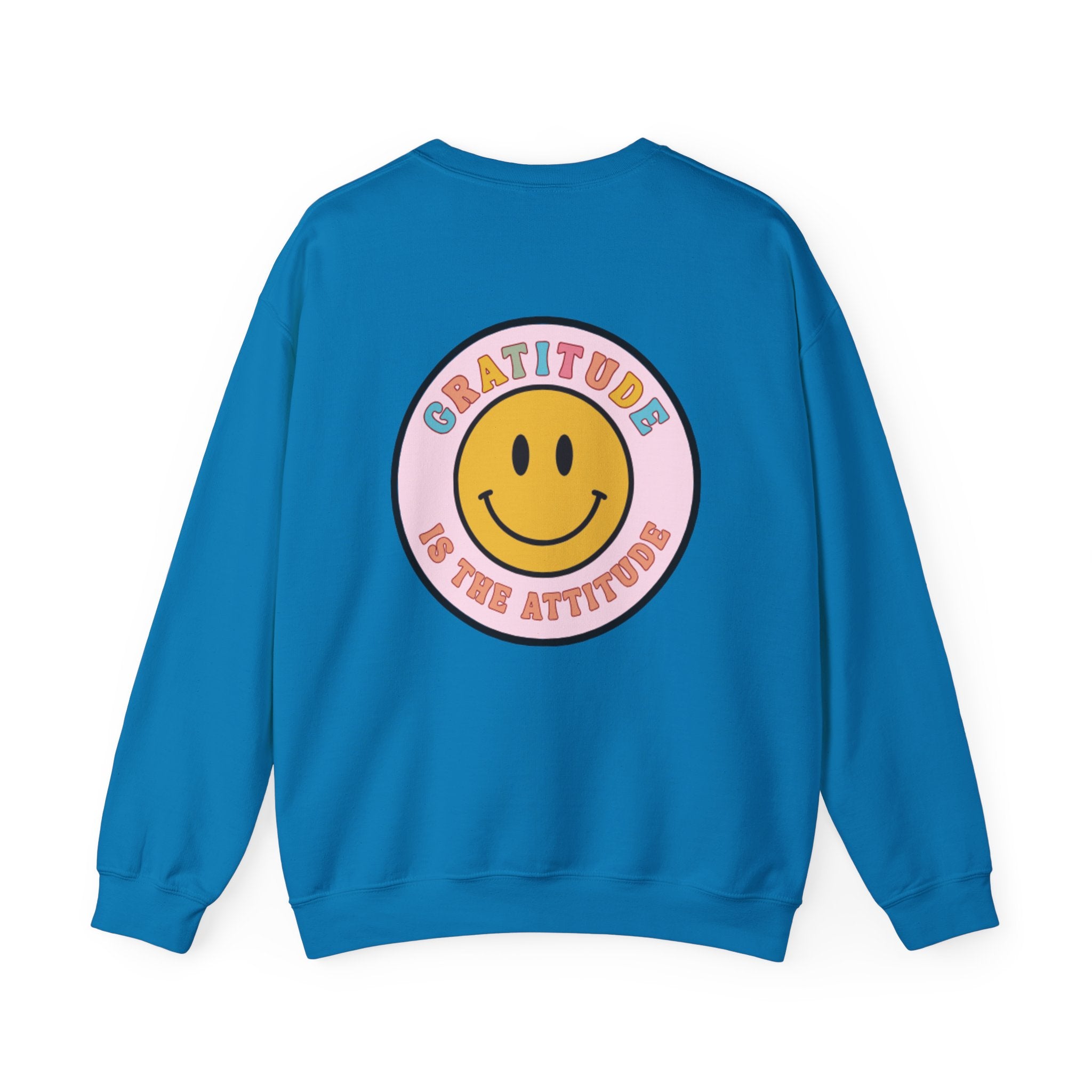 gratitude oversized crewneck