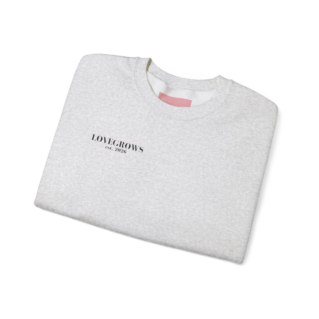 teddy red jersey oversized crewneck