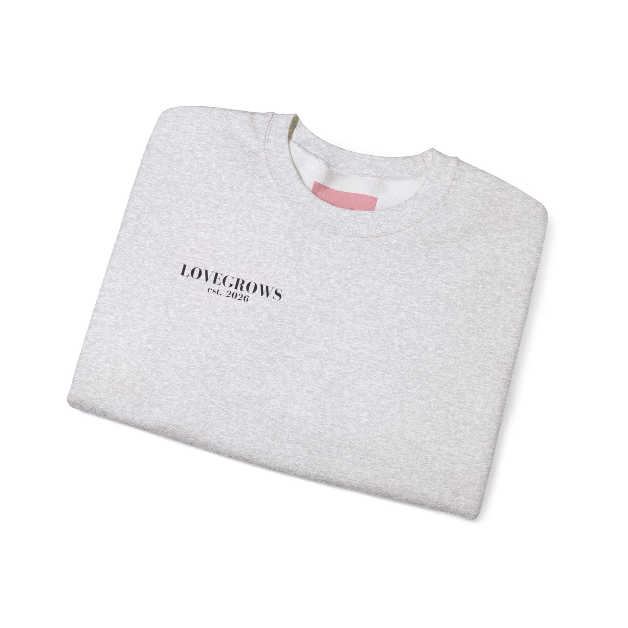 teddy red jersey oversized crewneck