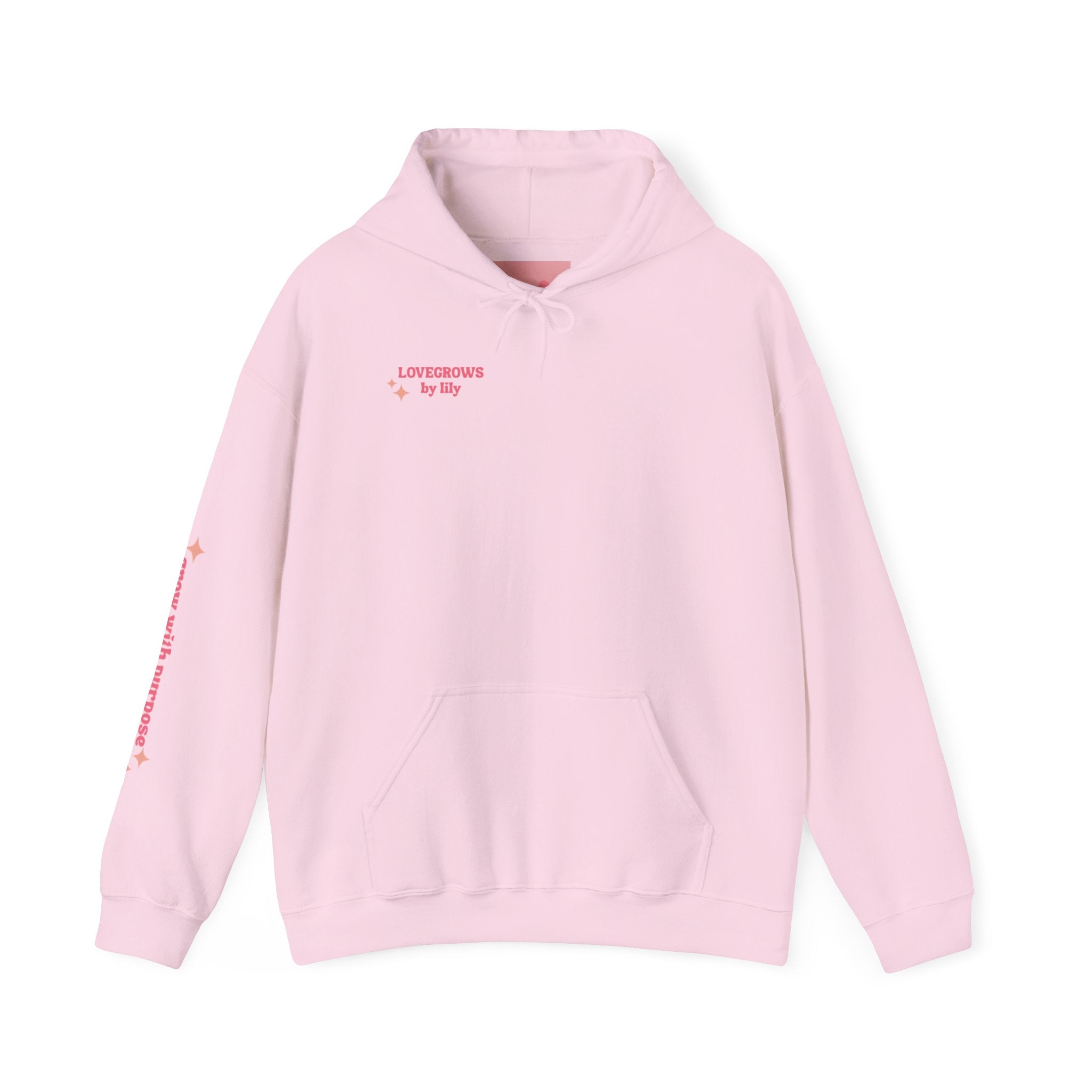 bloom in your own time oversized hoodie