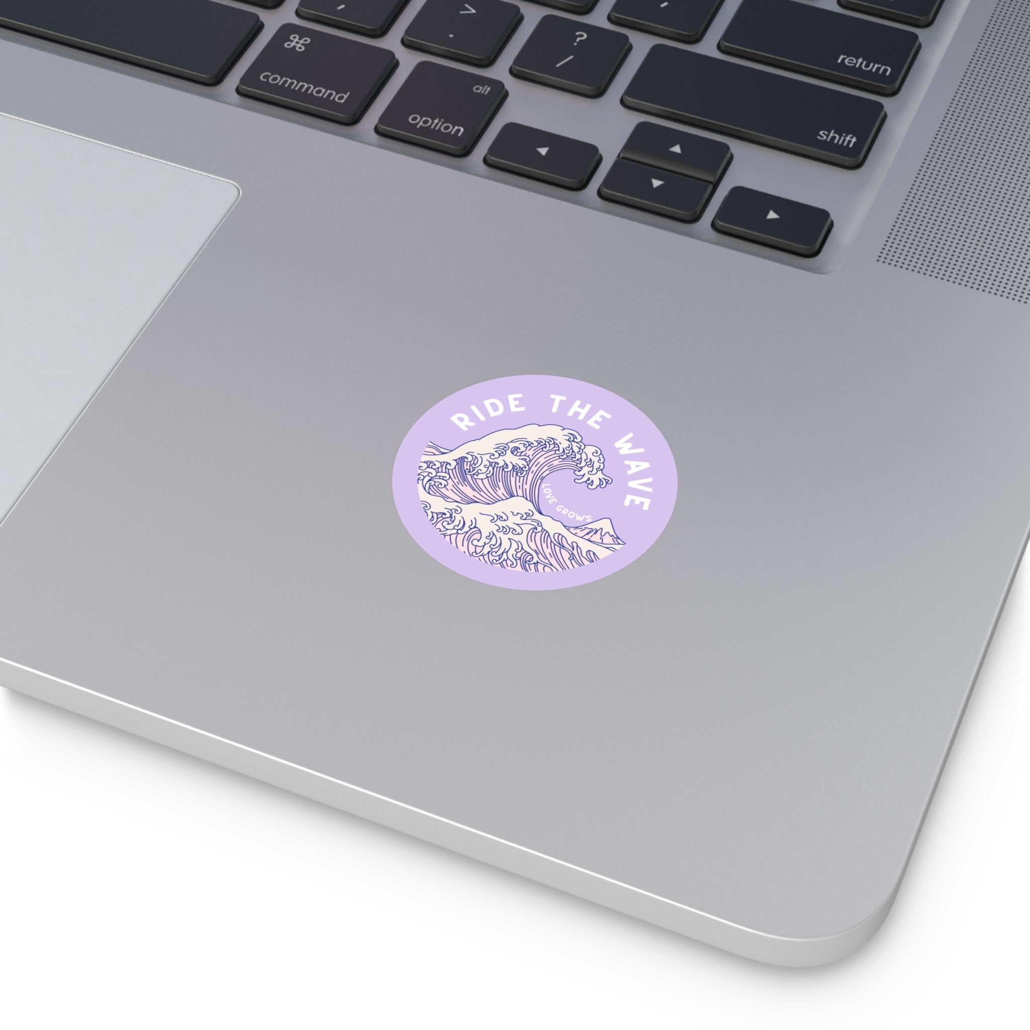 ride the wave sticker