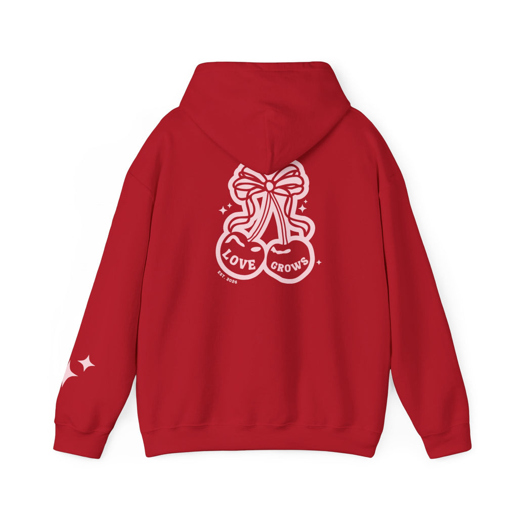 cherry oversized hoodie