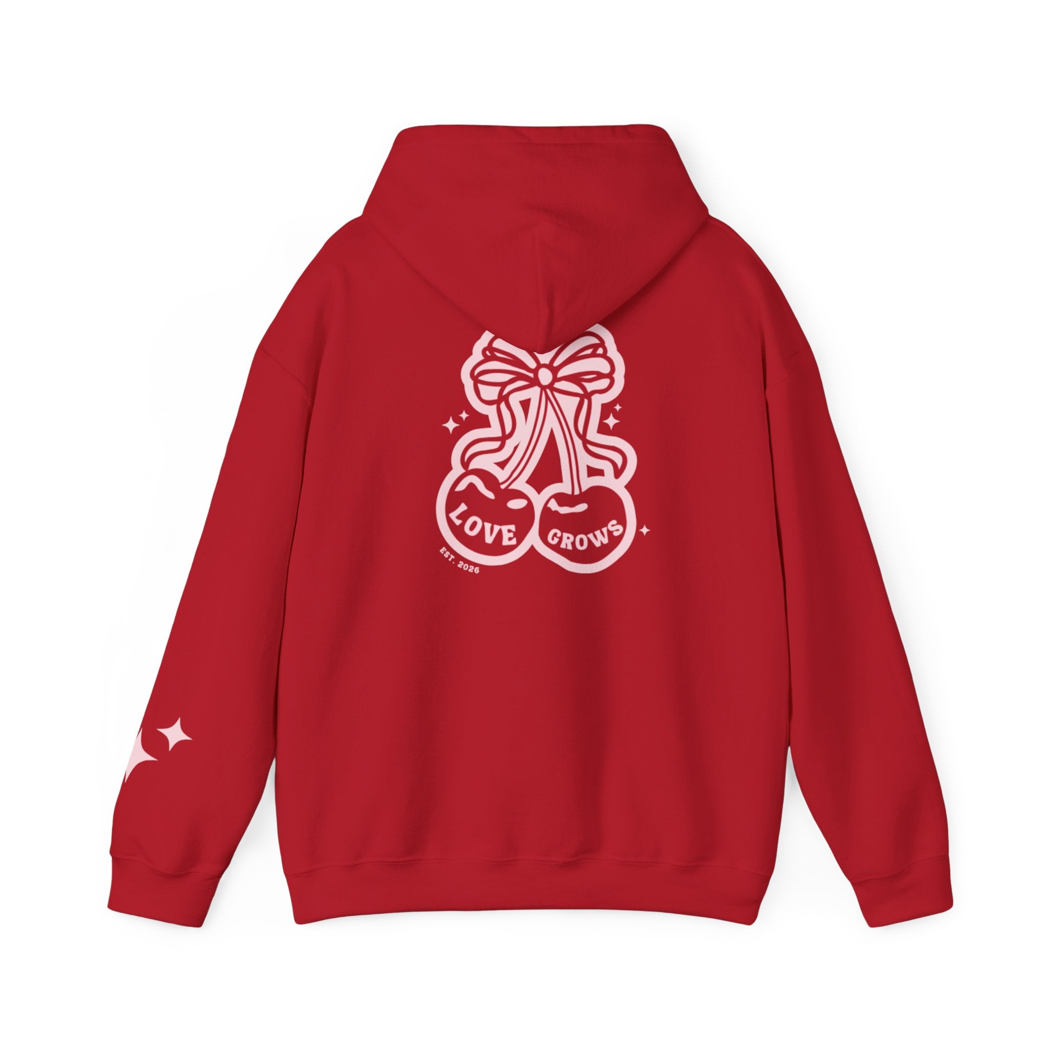 cherry oversized hoodie