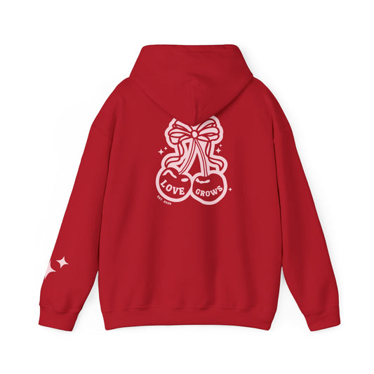 cherry oversized hoodie