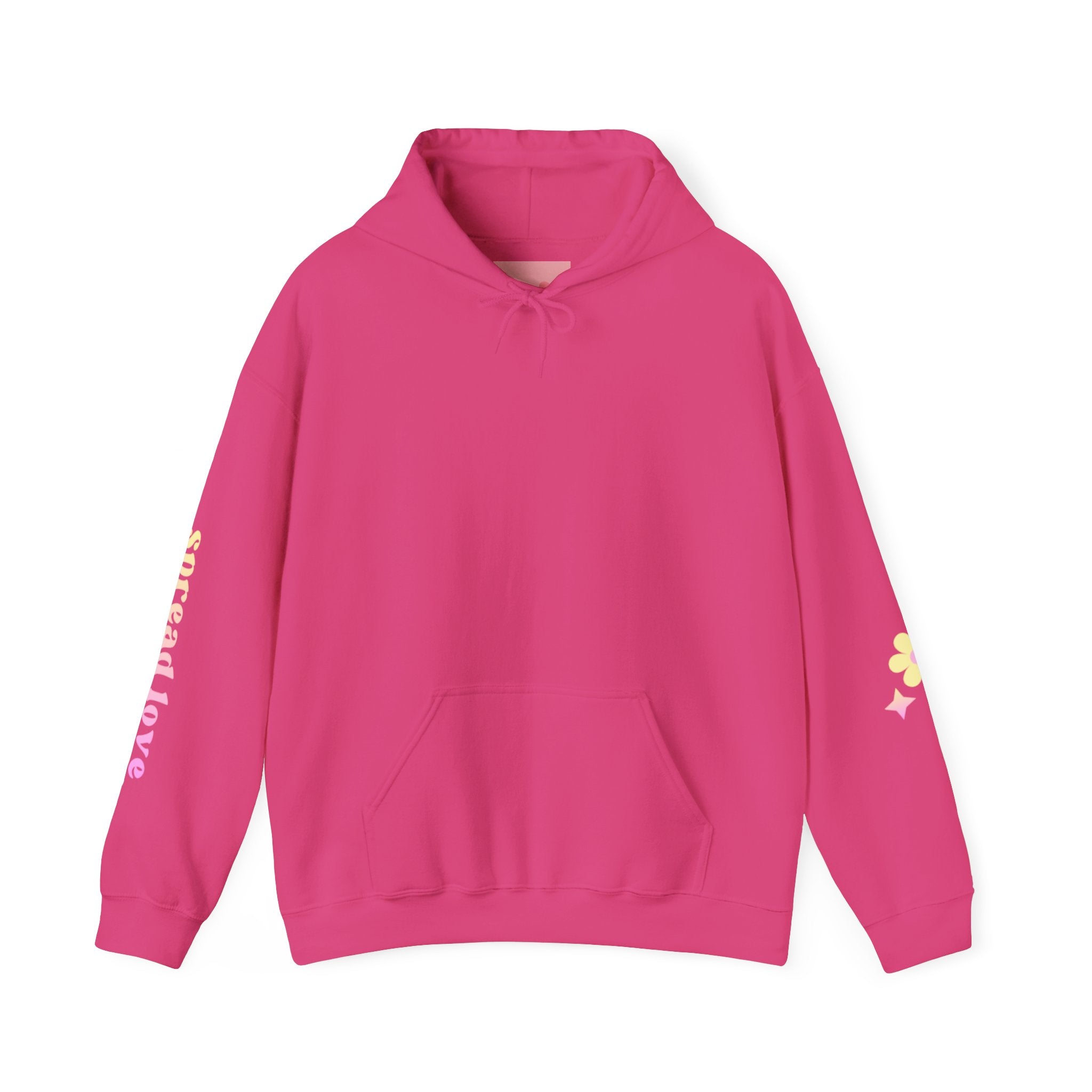 spread love oversized hoodie
