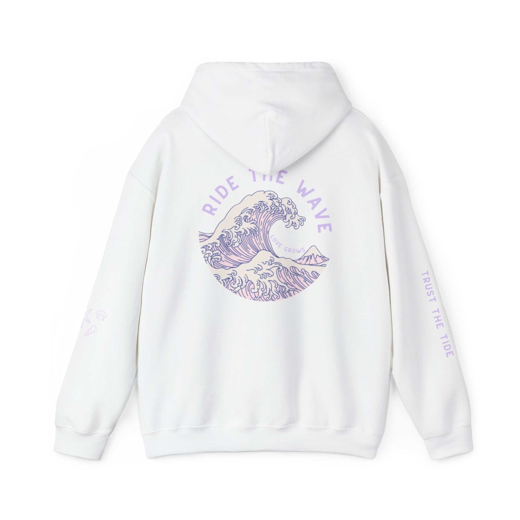 ride the wave oversized hoodie
