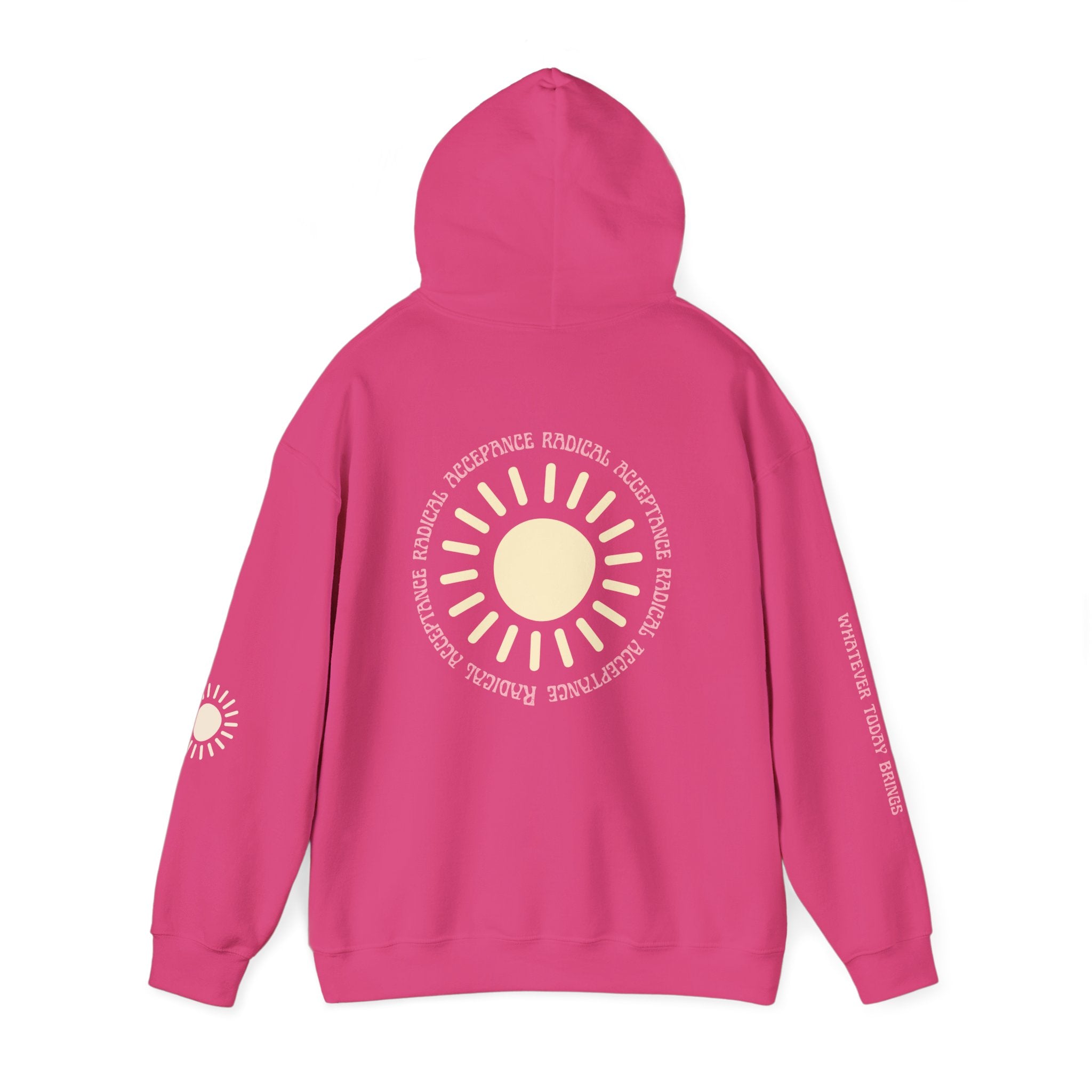 radical acceptance oversized hoodie