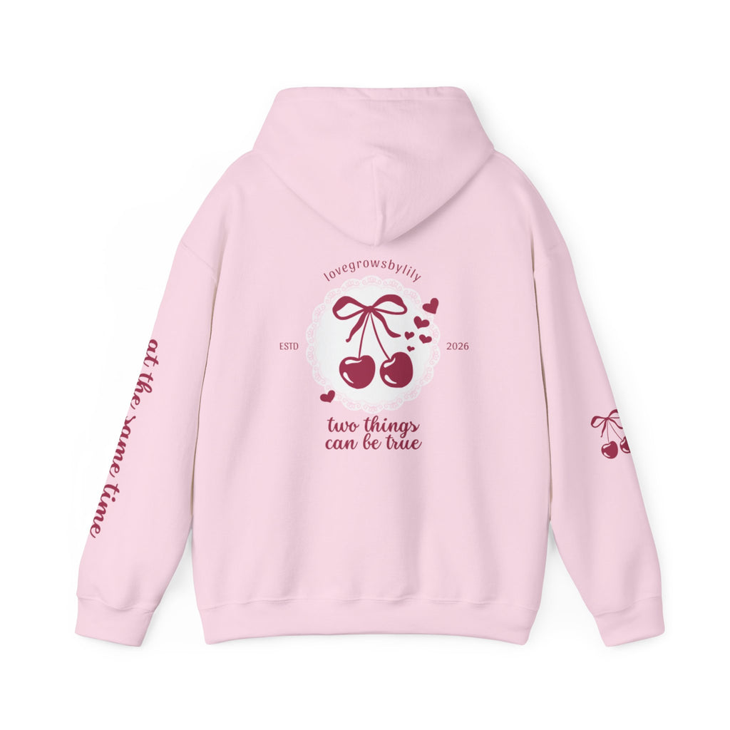 two things can be true oversized hoodie
