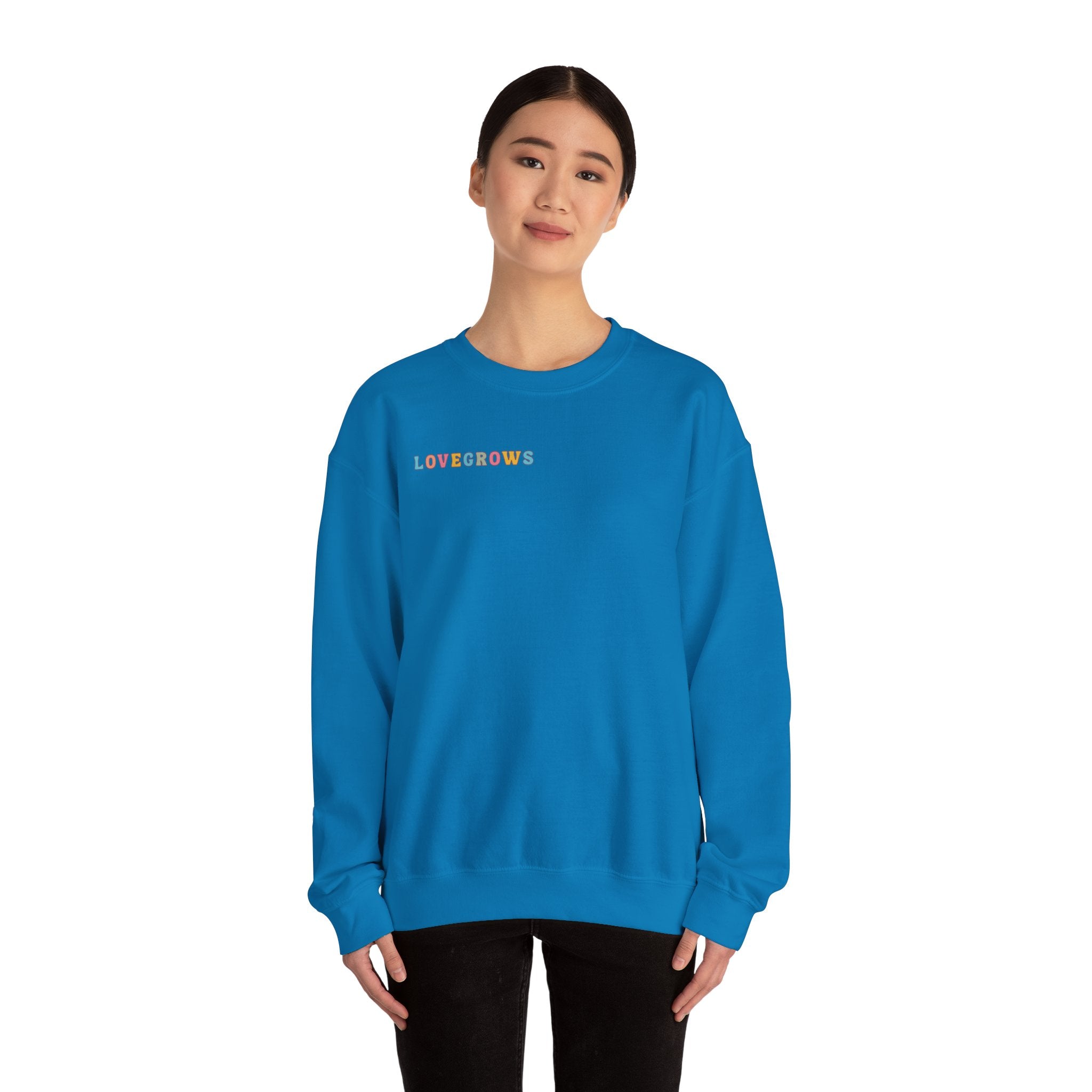 gratitude oversized crewneck