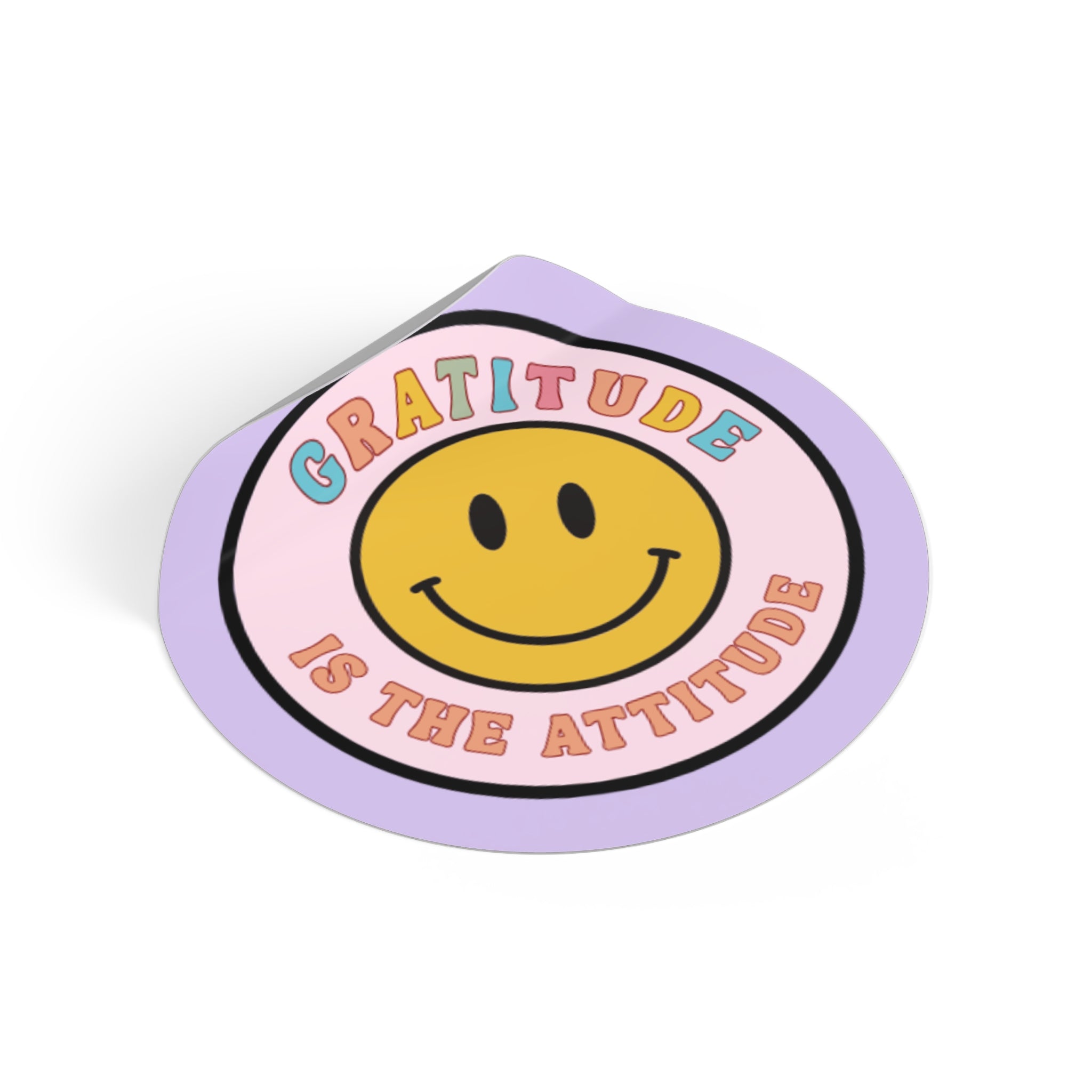 gratitude sticker