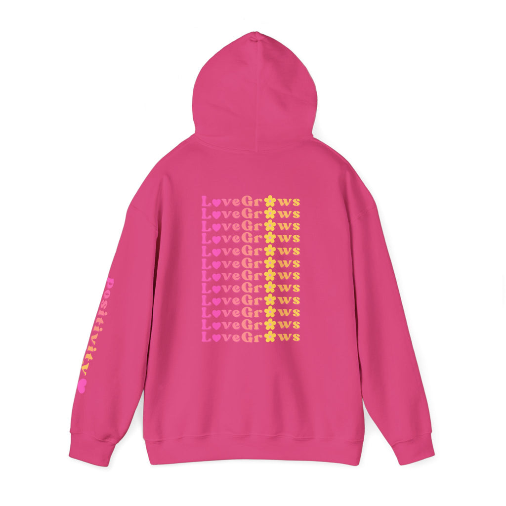spread more love oversized hoodie