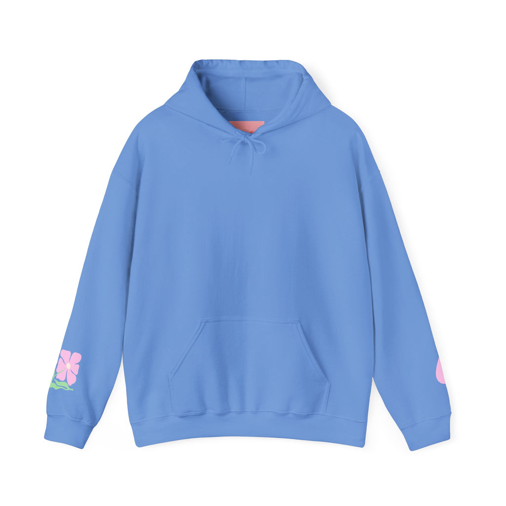 no rain no flowers oversized hoodie