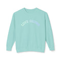 lovegrows mint crewneck