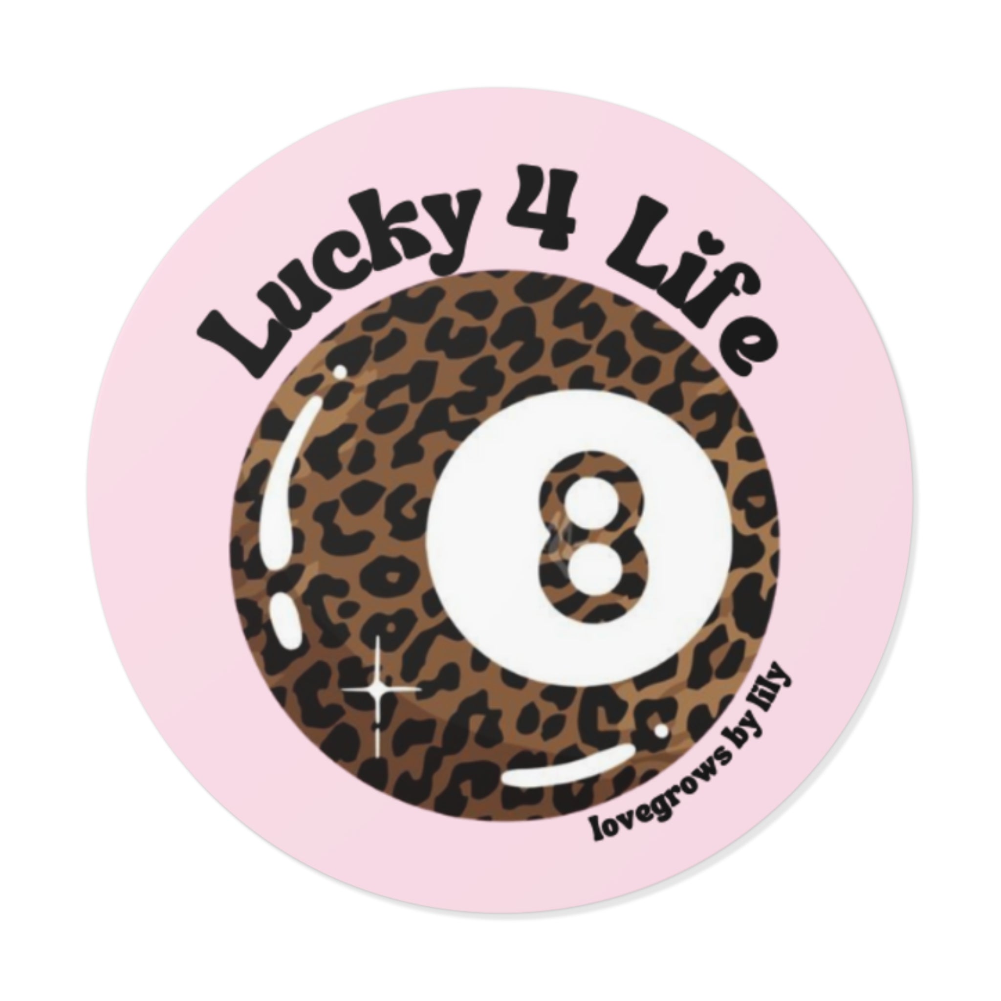 lucky 4 life sticker