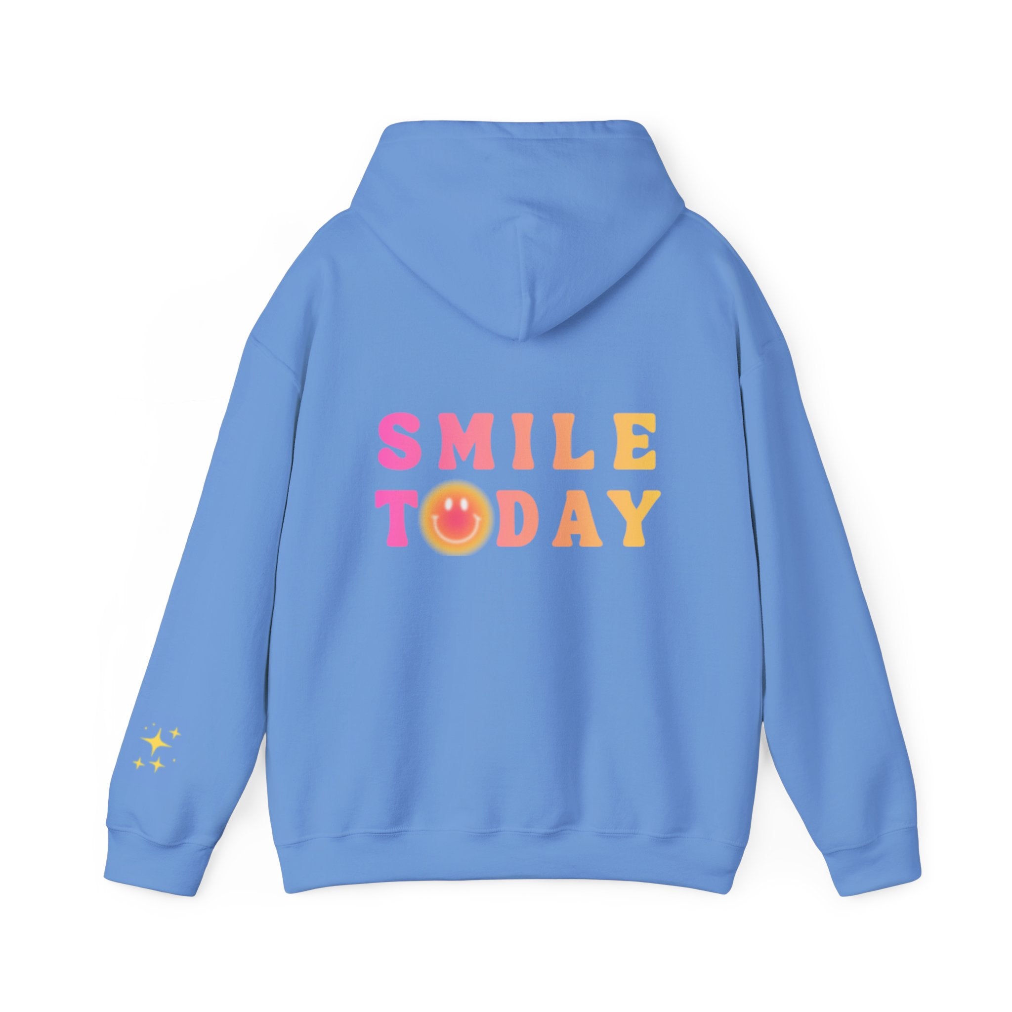smile today oversized hoodie