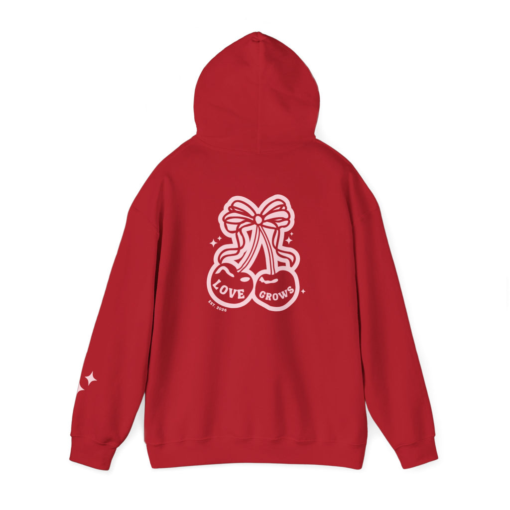 cherry oversized hoodie