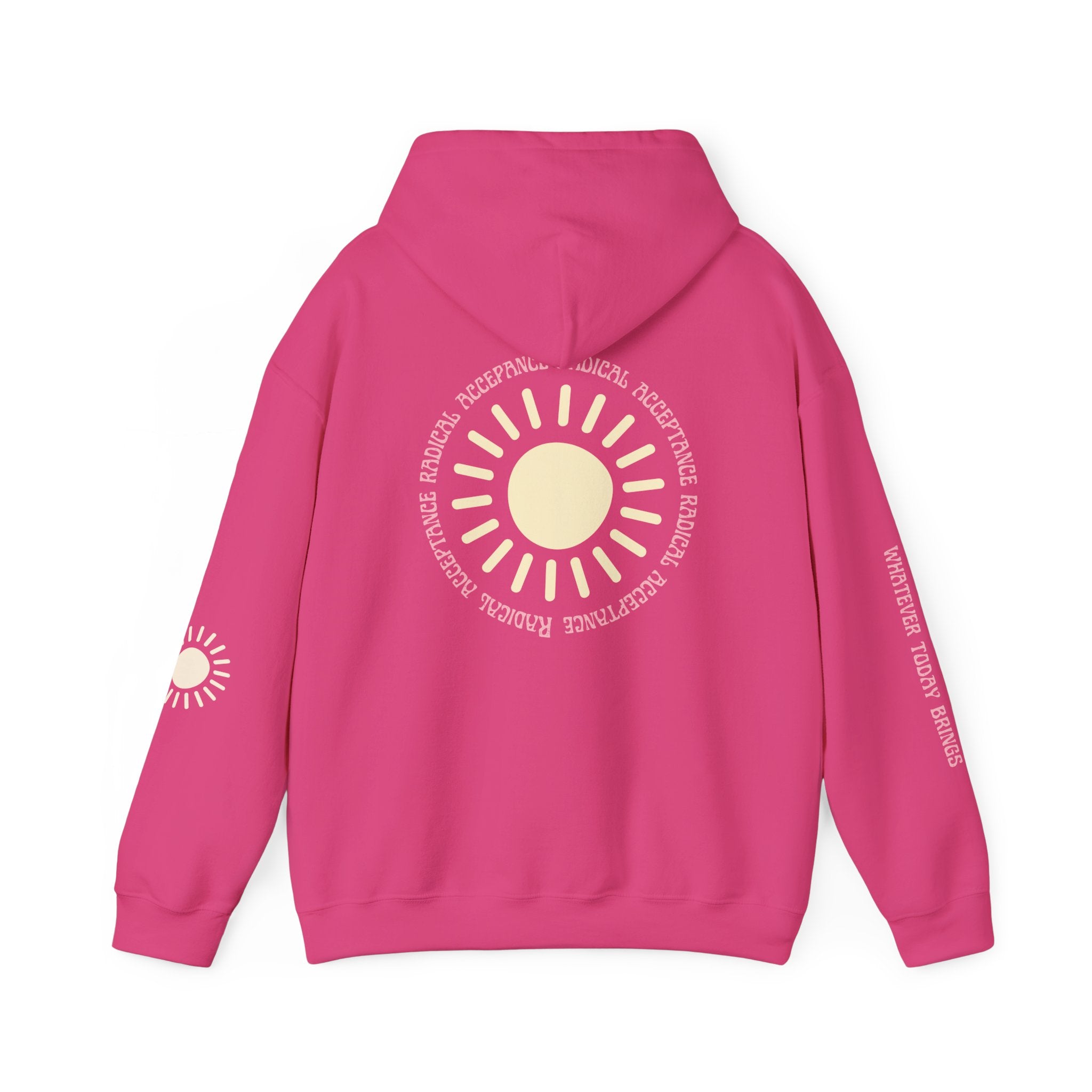 radical acceptance oversized hoodie
