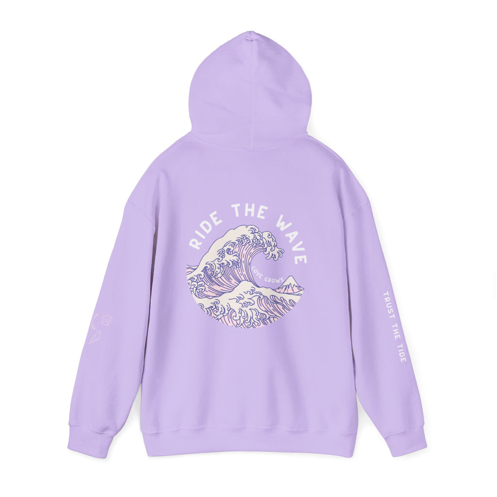ride the wave oversized hoodie
