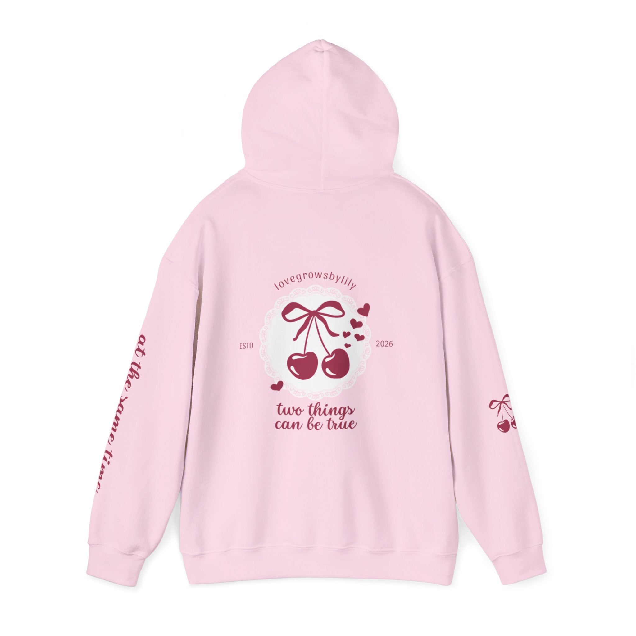 two things can be true oversized hoodie