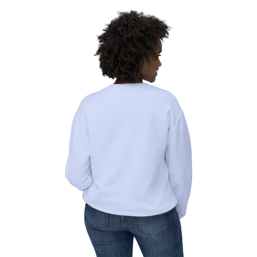 lovegrows sky blue crewneck