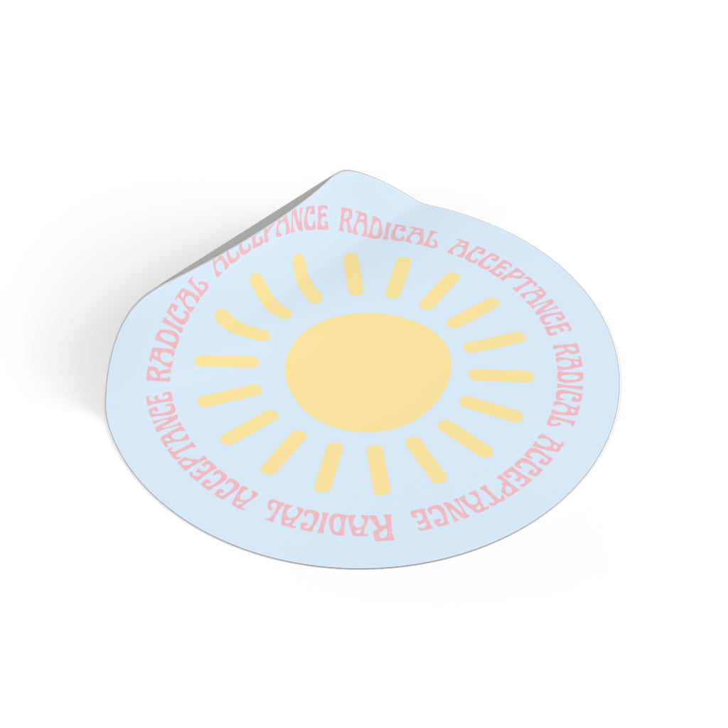 radical acceptance sticker