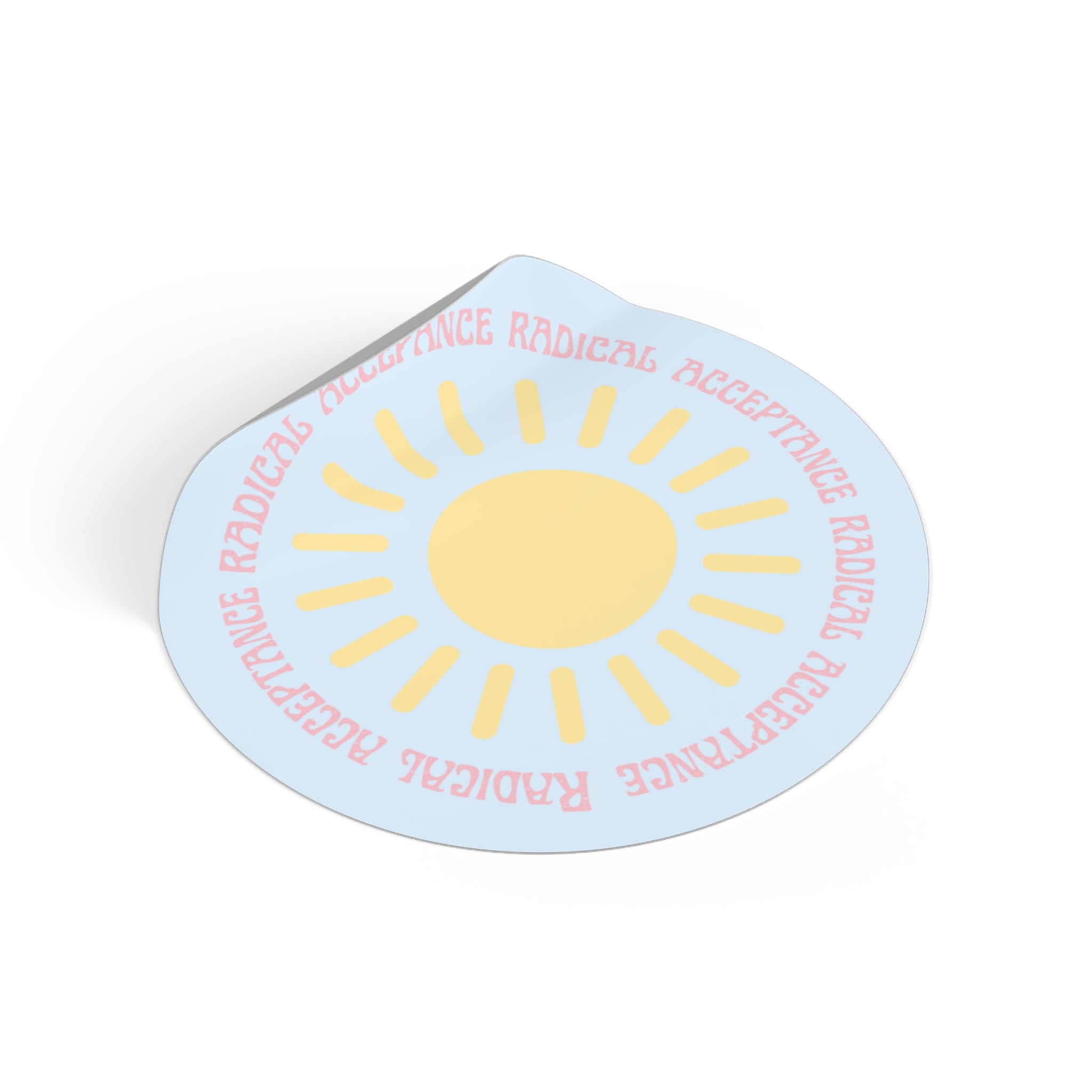 radical acceptance sticker