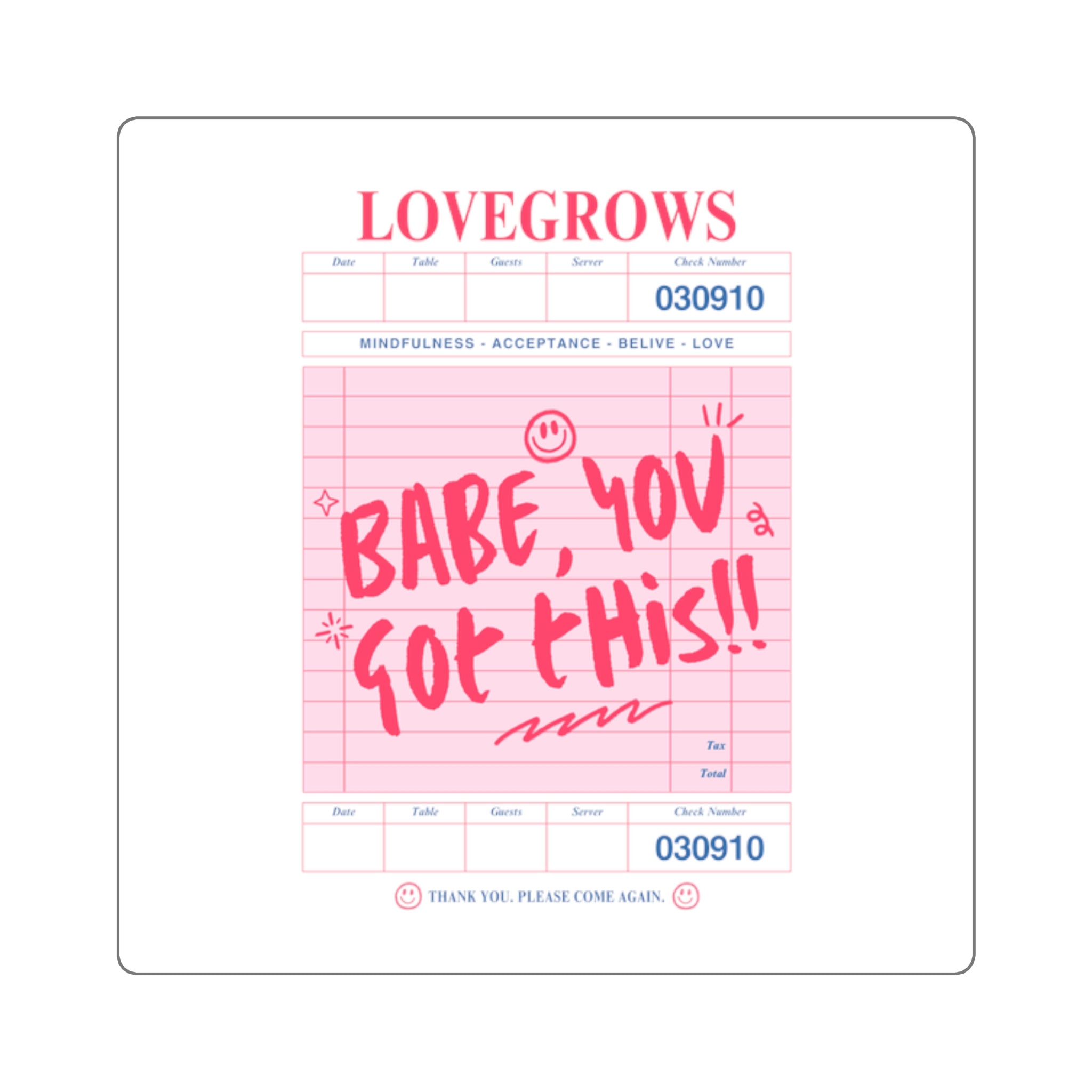 babe you got this sticker